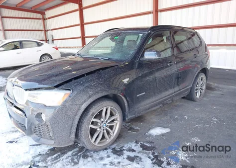 2017 BMW X3 xDrive35I из США, поврежденный, VIN 5UXWX7C35H0U44165